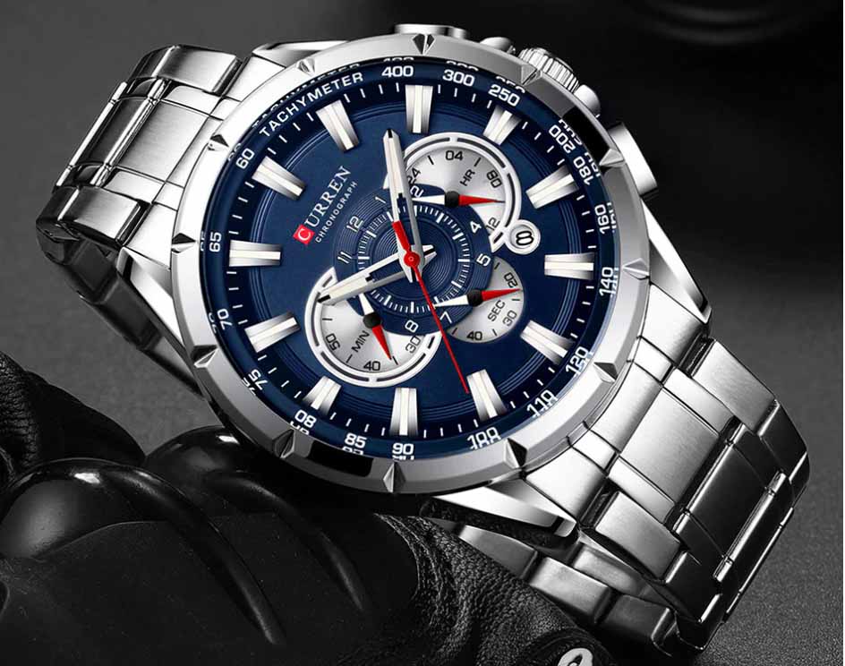 CURREN  Stainless Watch-8363